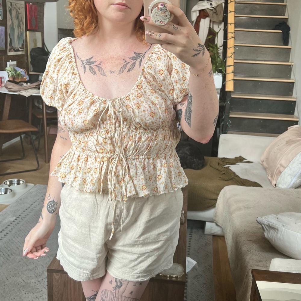 Doen Puff Sleeve Top